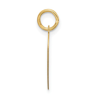 10K Yellow Gold 2 piece Extra Small Heart Charm