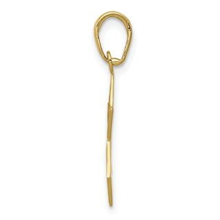 10k Yellow Gold Star of David Pendant 10D3801