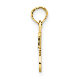 10k Yellow Gold Sweet 16 Pendant
