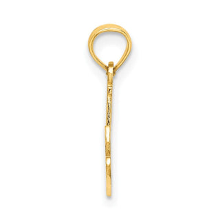 10K Yellow Gold #1 NANA Script Charm