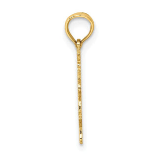 10K Yellow Gold 100% ARIES Zodiac Charm