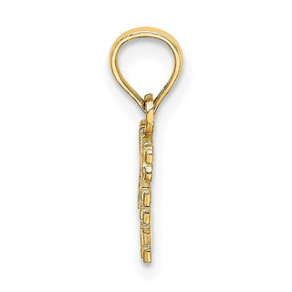 10K Yellow Gold DADDYS LITTLE GIRL Charm 10K2699