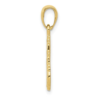 10k Yellow Gold Truck Cab Pendant