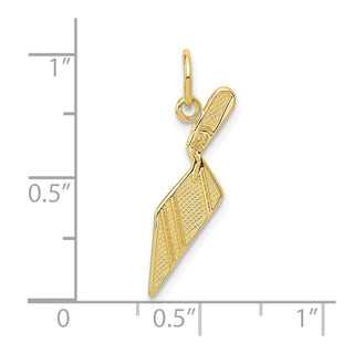10K Yellow Gold Brick Trowel Charm