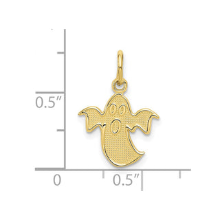 10K Yellow Gold Ghost Charm