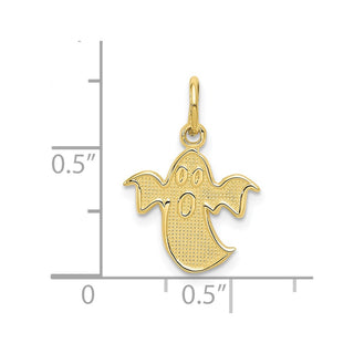10K Yellow Gold Ghost Charm