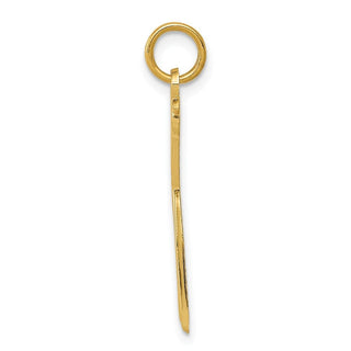 10K Yellow Gold Scissors Charm
