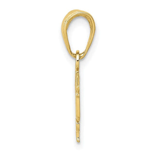 10k Yellow Gold Lpn Symbol Pendant