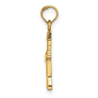 10K Yellow Gold Wine Opener Charm