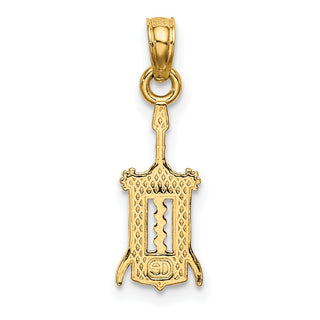 10K Yellow Gold Wine Opener Charm