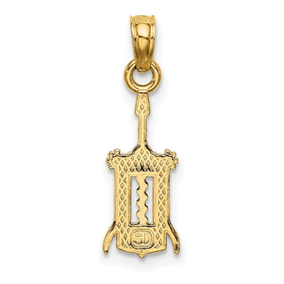 10K Yellow Gold Wine Opener Charm