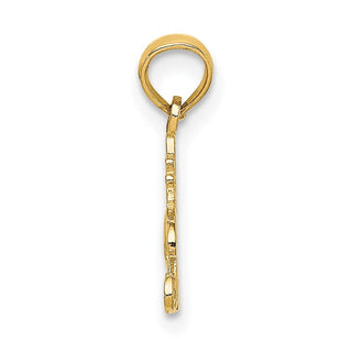 10K Yellow Gold #1 PRINCESS Charm