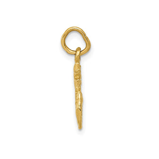 10K Yellow Gold Polished Pineapple Charm