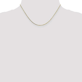 16" 10k Yellow Gold .7mm Box Chain