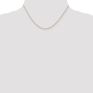16" 10k Yellow Gold .8mm Lite-Baby Rope Chain
