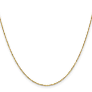 16" 10k Yellow Gold 1.2mm Cable Chain