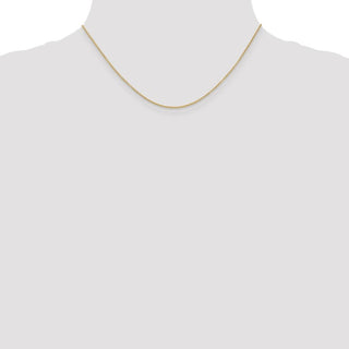 16" 10k Yellow Gold 1.2mm Cable Chain