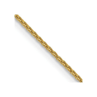 24" 10k Yellow Gold .95mm Parisian Wheat Chain