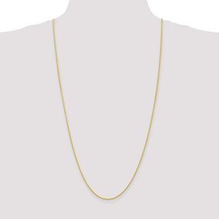 30" 10k Yellow Gold 1.5mm Parisian Wheat Chain