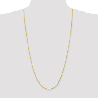 30" 10k Yellow Gold 1.75mm Parisian Wheat Chain
