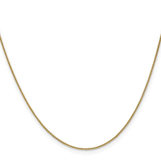 24" 10k Yellow Gold .85mm Spiga Chain