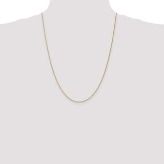 24" 10k Yellow Gold 1.05mm Spiga Chain