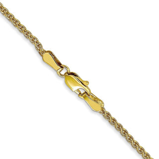 20" 10k Yellow Gold 1.7mm Spiga Chain