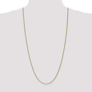 30" 10k Yellow Gold 1.7mm Spiga Chain
