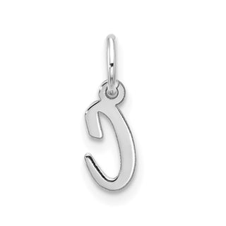 10k White Gold Small Script Initial C Charm 10WC1556C
