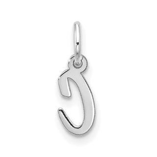 10k White Gold Small Script Initial C Charm 10WC1556C