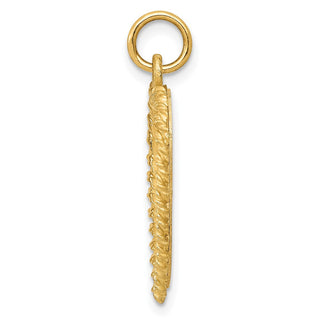 10K Yellow Gold Happy 50th Anniversary Charm
