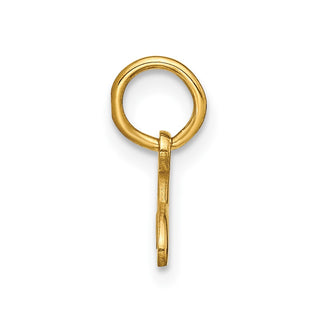 10K Yellow Gold Upper case Letter A Initial Charm