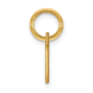 10K Yellow Gold Upper case Letter C Initial Charm
