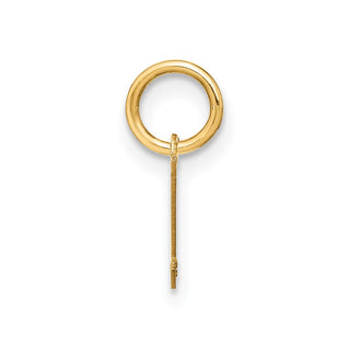 10K Yellow Gold Upper case Letter L Initial Charm