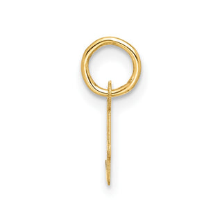 10K Yellow Gold Small Script Initial A Charm 10YC1556A