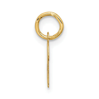 10K Yellow Gold Small Script Initial B Charm 10YC1556B