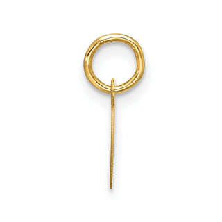 10K Yellow Gold Small Script Initial C Charm 10YC1556C