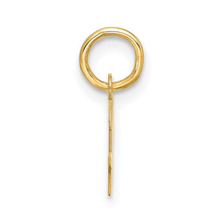 10K Yellow Gold Small Script Initial H Charm 10YC1556H