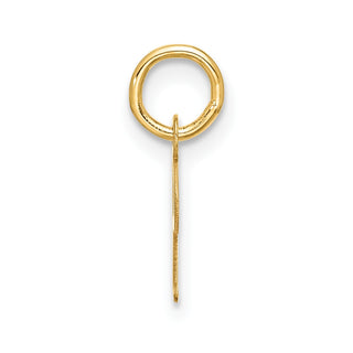 10K Yellow Gold Small Script Initial I Charm 10YC1556I