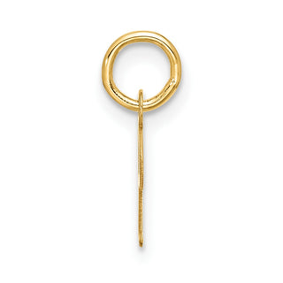 10K Yellow Gold Small Script Initial I Charm 10YC1556I