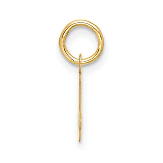 10K Yellow Gold Small Script Initial J Charm 10YC1556J