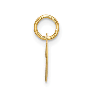 10K Yellow Gold Small Script Initial M Charm 10YC1556M