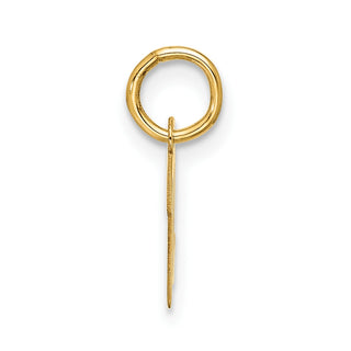 10K Yellow Gold Small Script Initial N Charm 10YC1556N
