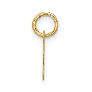 10K Yellow Gold Small Script Initial S Charm 10YC1556S