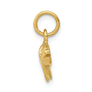 10K Yellow Gold Fish Charm 10ZC1192