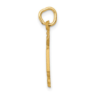 10K Yellow Gold Nurse Charm 10ZC432