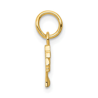 10K Yellow Gold Nefertiti Charm 10ZC443
