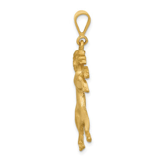 10K Yellow Gold Aries Zodiac Charm 10ZC464