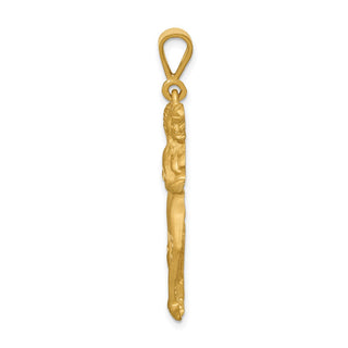 10K Yellow Gold Geminii Zodiac Charm 10ZC466