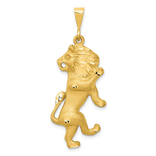 10K Yellow Gold Leo Zodiac Charm 10ZC468